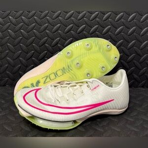 Nike Air Zoom Maxfly Track Spikes Cleats Sail Pink DH5359-100 Mens Size 7